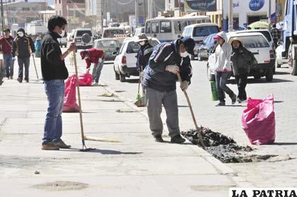 Se espera la participación de la sociedad orureña en la campaña de limpieza de este fin de semana