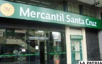 El Banco Mercantil Santa Cruz se consolida como el más confiable del país