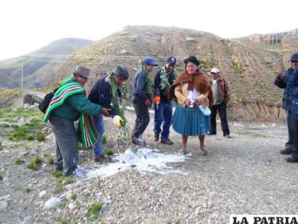 Inicio de obras de proyectos “Mi Agua II” en Huanuni