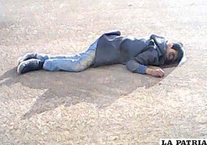 Persona no identificada fue encontrada muerta en carretera Oruro-La Paz