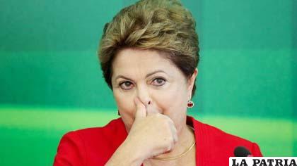 Dilma Roussef, presidenta de Brasil