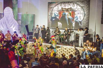 Una de las bandas más representativas de rock boliviano, Alcoholika, liderada por Viko Paredes