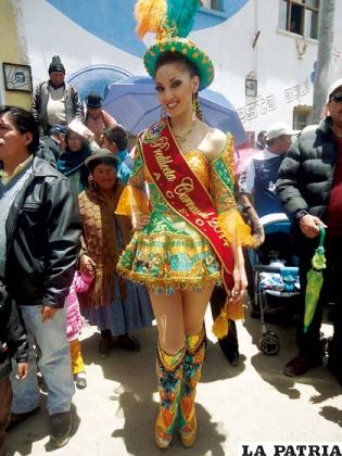 Andrea Silvia Gutiérrez, predilecta del Carnaval 2014 