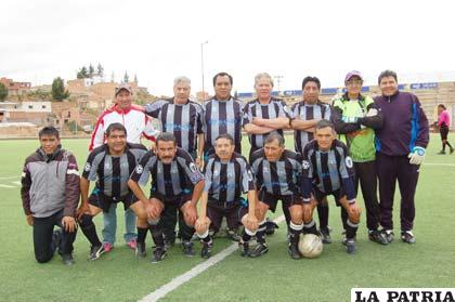 Los jugadores del Calaveras