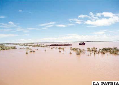 El Choro, cuando sufrió inundaciones