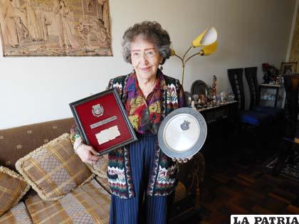 Luz Haydée Ramos Sánchez, defensora del Carnaval de Oruro