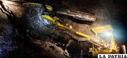 El accidente se produjo en una mina operada por la empresa canadiense Excellon Resources