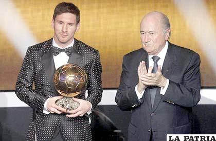 Lionel Messi ganó el Balón de Oro en cuatro ocasiones