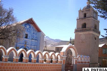 La iglesia colonial de Salinas de Garci Mendoza