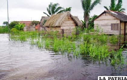 Desborde de ríos en el departamento de Beni