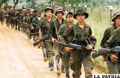 Integrantes de las Fuerzas Armadas Revolucionarias de Colombia