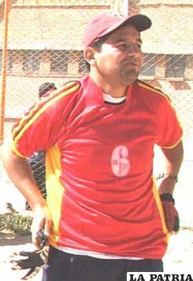 El dirigente Alex Camacho