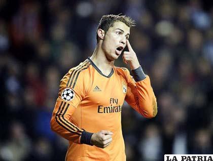 Cristiano Ronaldo, jugador del Real Madrid