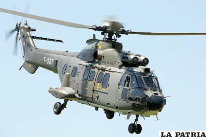Fuerza Aérea Boliviana compra helicópteros militares Súper Puma