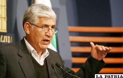 Mario Virreira, ministro de Minería y Metalurgia