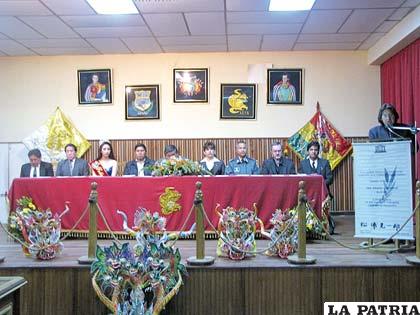 Acto de homenaje de la ACFO 