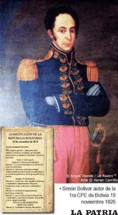 Simón Bolívar y la primera Constitución