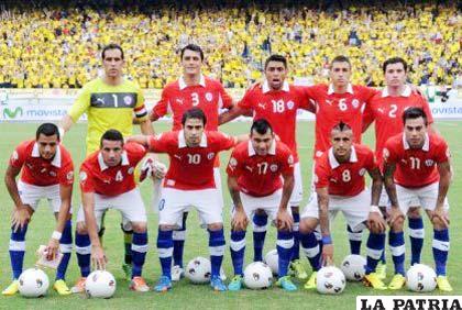 La selección de Chile que se alista para el próximo Mundial