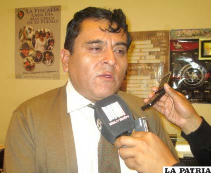 El fiscal de materia, Aldo Morales