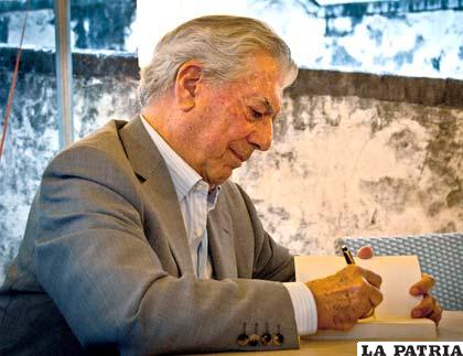 Mario Vargas Llosa, premio Nobel de Literatura