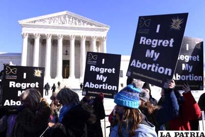 Marchan en Estados Unidos en contra del aborto