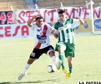 La última vez que jugaron en Potosí (29/09/2013) empataron a un gol