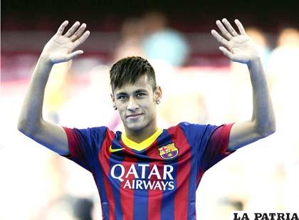 Neymar da Silva, jugador del Barcelona