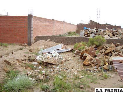 Situación de juntas vecinales próximas al botadero sanitario
