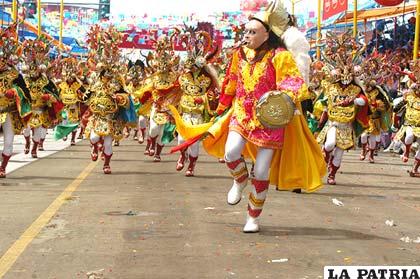 La diablada, principal especialidad de danza del Carnaval de Oruro