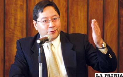 Ministro de Economía y Finanzas Públicas, Luis Arce Catacora