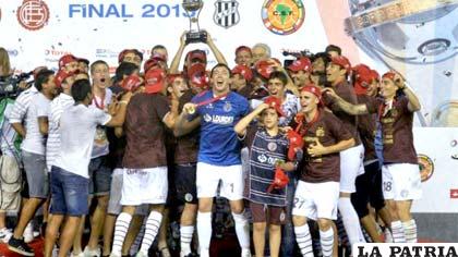 Lanús con el objetivo de ganar su primera Libertadores