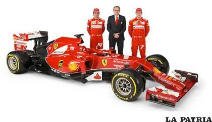 El nuevo bólido de Ferrari para la temporada 2014