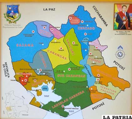 Mapa que promociona la Gobernación borró a la Isla de Panza