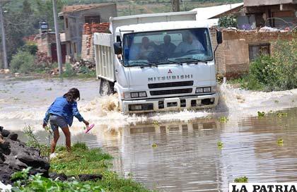 Desastres por las lluvias en Bolivia preocupa a las autoridades