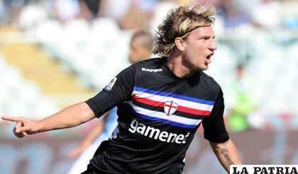 Maxi López ahora es parte del Sampdoria