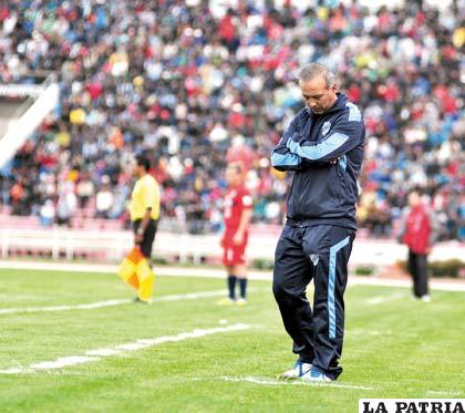 Vladimir Soria, entrenador de Bolívar