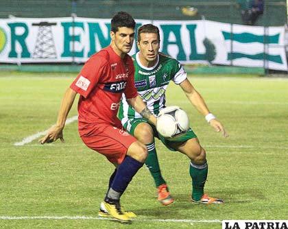 La última vez que jugaron en Santa Cruz, ganó Oriente 3-1 el 19/09/2013 