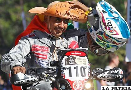 El chaqueño Fabricio Fuentes volverá a participar en el Dakar