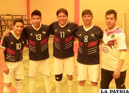 El equipo de Sambos Caporales “A”