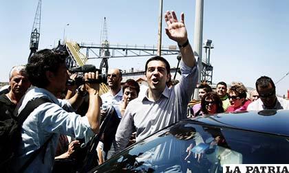 Alexis Tsipras, candidato a la presidencia en Grecia