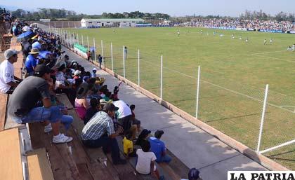 Vista panorámica del estadio “Federico Ibarra” de Yacuiba