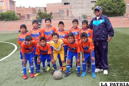 El equipo infantil de San José