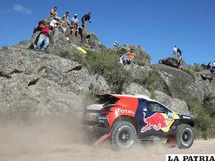 Sainz cumplía una buena carrera hasta el incidente