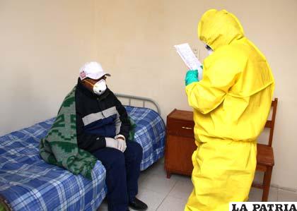 Simulacro de caso de ébola se realizó en Pisiga y la tranca de Vichuloma