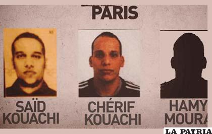 Dos de los sospechosos por la masacre del “Charlie Hebdo”