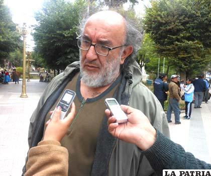 El reconocido actor y cineasta Jorge Ortiz