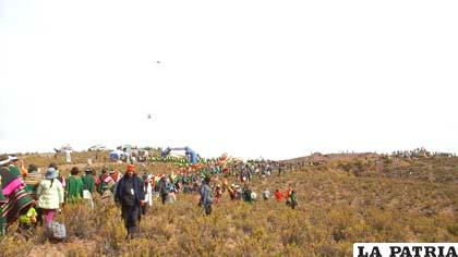 La gente asistió en gran cantidad a presenciar el Dakar