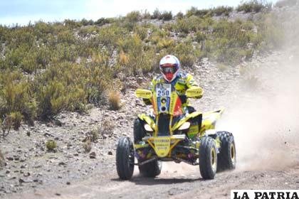 Tito calificó de positivo el paso del rally Dakar por el departamento
