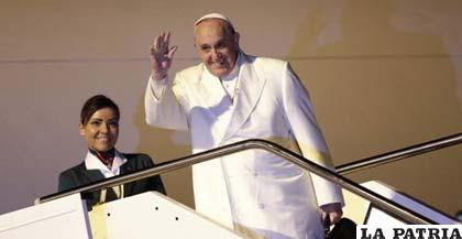 El Papa Francisco emprendió su larga gira