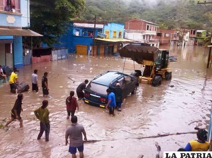 Las inundaciones afectan a diferentes regiones del país